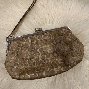 Coach wristlet